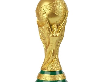 2022 Qatar World Cup Model, Resin World Cup Trophy, Hercules Cup Football Souvenir Craft Ornament