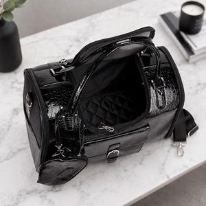 Luxury Pet Carrier Set – Stylish Dog & Cat Travel Bag image 8