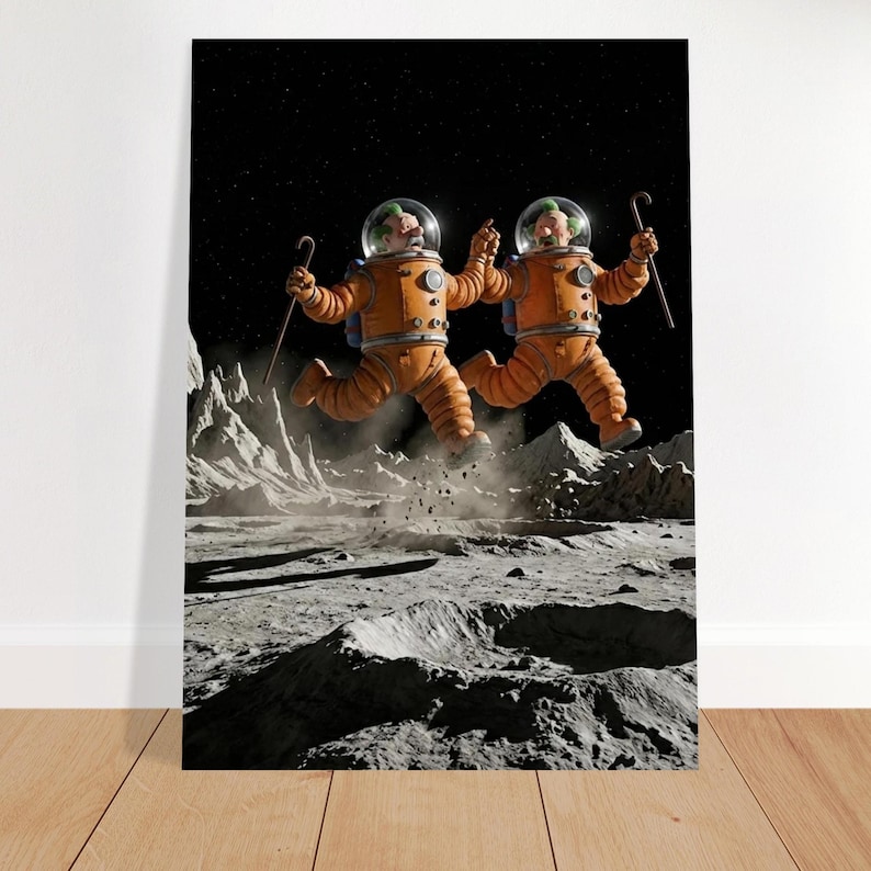 Vintage poster "Het verhaal van Tintin" 1950 A2 (42 x 59.4  cm)