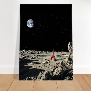 "Tintin Story" Poster | Comic Book Illustration | AI | Exclusive | Exclusive A1 (59.4 x 84.1  cm)