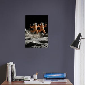 Vintage poster "Het verhaal van Tintin" 1950 afbeelding 8