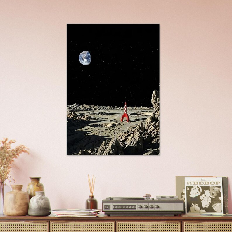 "Tintin Story" Poster | Comic Book Illustration | AI | Exclusive | Exclusive image 3