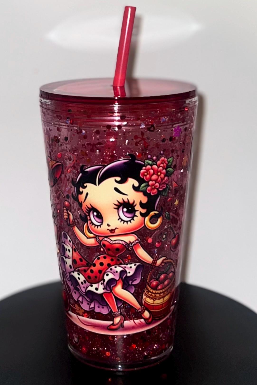 Betty Boop Snow Globe Tumbler - Etsy