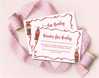 She's Ready to Pop Books for Baby | Baby Shower Books for Baby | Pink Gingham