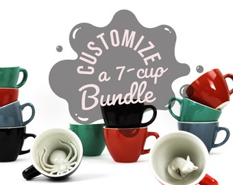 Creature Cups: Build Your Own 7-Cup Animal Bundle