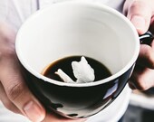 Dragon Mug Hidden Animal Inside Black Ceramic Mug Coffee Tea Cup Game of Thrones Christmas Gift White Elephant, Holiday Gift