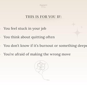 Should I Quit My Job Workbook | Career Decision Journal | Burnout or Stay Guide | Career Change Printable | Overthinking Help PDF image 5