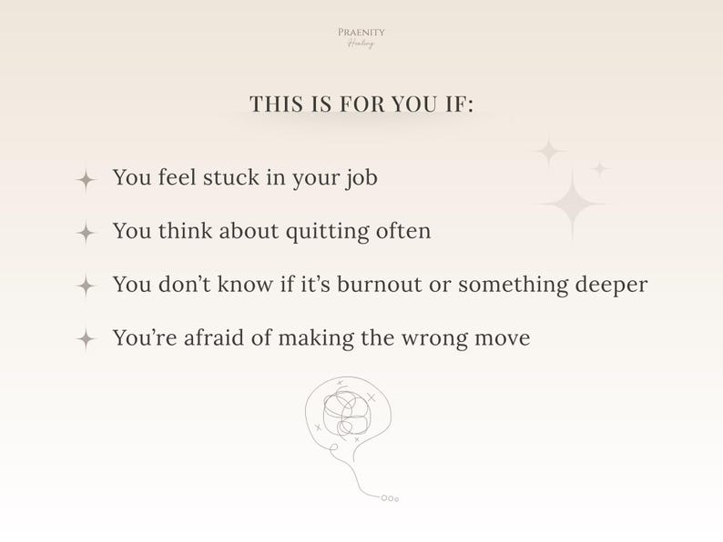 Should I Quit My Job Workbook | Career Decision Journal | Burnout or Stay Guide | Career Change Printable | Overthinking Help PDF image 5