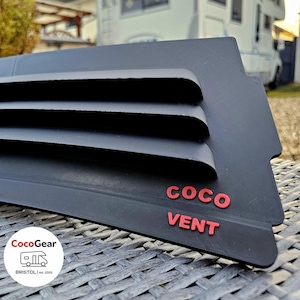 Campervan Window Vent SET LEFT + RIGHT - Ford Transit MK8 front window air vent L/h + r/h 2014+ camper van motorhome pet