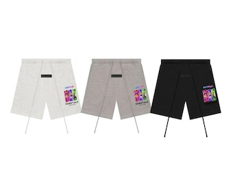 Spodenki HUNTRX Anime Girl Group, niezbędny styl uliczny, obszerne spodnie dresowe w stylu cyberpunk, prezent urodzinowy dla chłopaka, prezent dla otaku