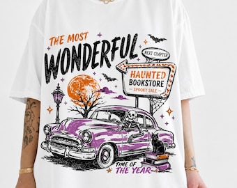 It's the Most Wonderful Time Halloween PNG SVG, Funny Spooky Season, Vintage Halloween Shirt Design, Retro Fall Sublimation,Digital Download
