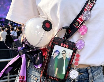 Special Designed 2026 world tour Concert Deco.Kpop Fan gift. Concert  lightstick Strap - Adjustable Lightstick & Card Holder Lanyard