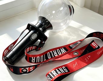 Kpop Lightstick Strap, Woven Fabric Lanyard Holder, Arirang Crossbody Bag Strap
