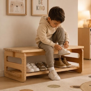 子供用収納ベンチ - Etsy 日本