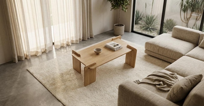 Modern Plywood Coffee Table Plans | CNC Files, DXF, SVG (Digital Download) image 12