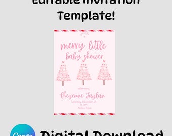 Editable Invitation Template— (Digital Download)