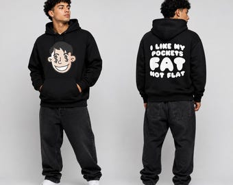 Pockets Fat Statement Hoodie — Dollar‑Eye Character Edition