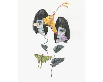 Fleur mouche 3 |  Pendant