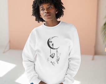 Signe Lune Poissons - Sweat-shirt original d'astrologie | Jane l'étranger