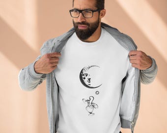 Verseau Lune - Sweat-shirt original d'astrologie | Jane l'étranger