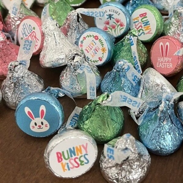 Hershey Kiss Stickers Digital Etsy