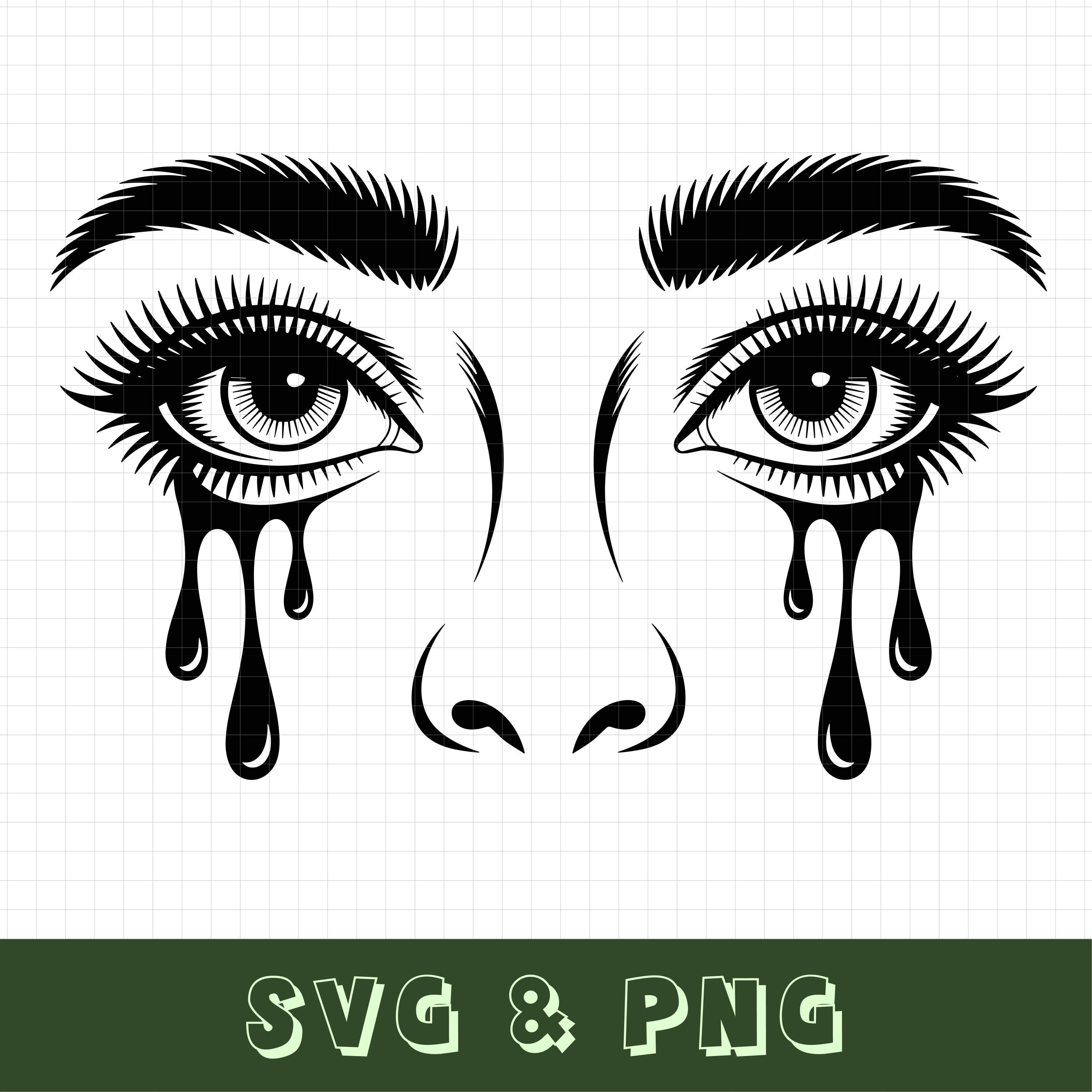 Crying Eyes Png - Etsy
