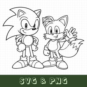Hedgehog & Fox Friends SVG, PNG, Best Friends Animal Cut File, Cartoon Animal Duo Svg, Cool Animal Friends Design, Cricut Silhouette