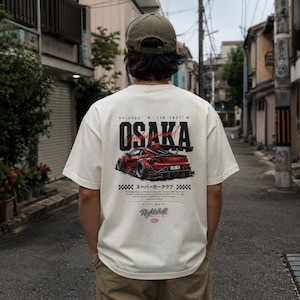 Osaka Underground JDM T-Shirt | Japanese Street Racing Graphic Tee | Comfort Colors Car Enthusiast Shirt | Drift Culture Gift