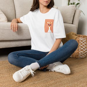 What The Duck Shirt, Funny Summer Tee, Retro Duck Sunglasses T-Shirt, Silly Goose Graphic Tee, Cute Striped Beach Shirt image 6