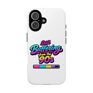 Still Buffering from the 90s Phone Case | Retro Loading Bar iPhone Case