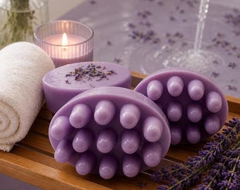 Lavender Massage soap  Bar – Handmade Artisan Soap