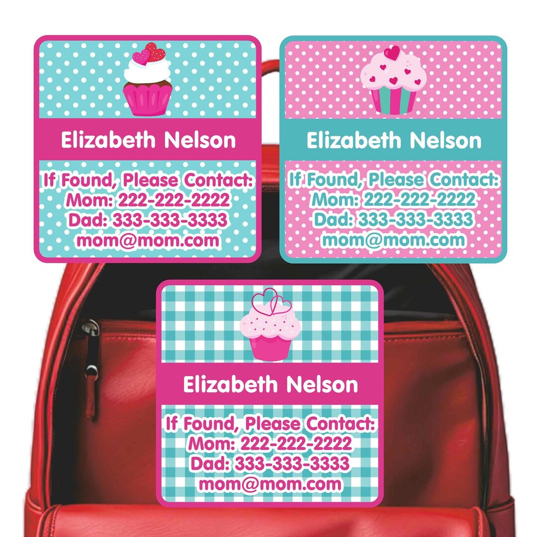 Waterproof Emergency Contact Labels – Personalized Safety Stickers for ...