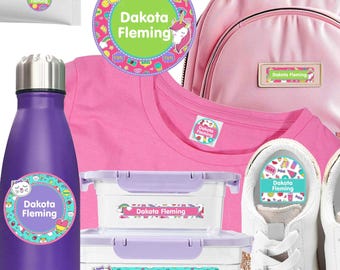 Personalisierte Lageraufkleber | Aufkleber für wasserfeste Kleidung & Schuhe