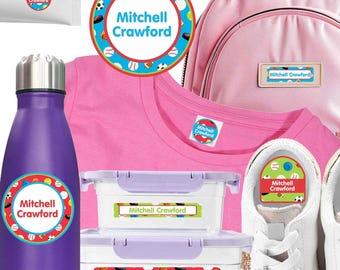 Personalisierte Lageraufkleber | Aufkleber für wasserfeste Kleidung & Schuhe