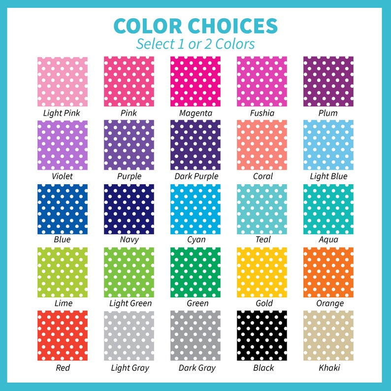 6 Sizes 20+ Colors Write-On Labels Dots