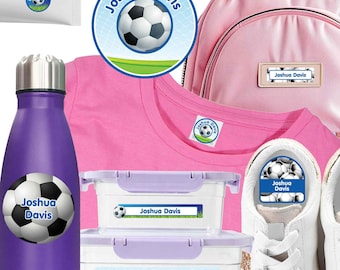 Personalisierte Lageraufkleber | Wasserdichte Kleidung, Schuh, Ausrüstung (8 Farben)