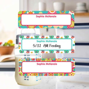 Write-On Labels (6 Sizes) | Reusable Labels | Baby Bottle Labels | All Things Spring