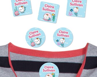 Personalized Clothing Labels | Iron-On, Stick-On Name Tags, Meowmaids