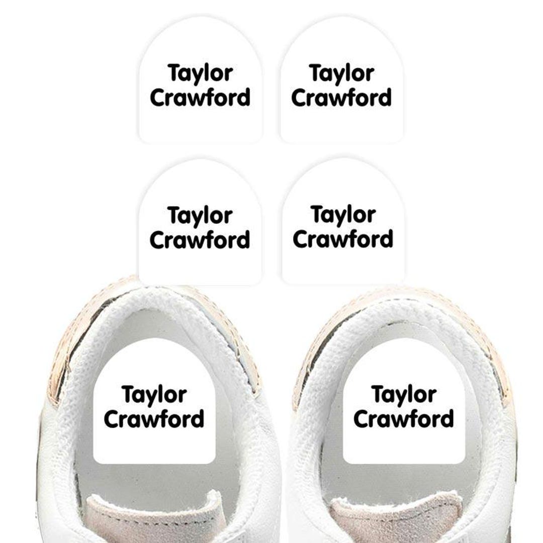 Shoes Rack Name Tag Waterproof Personalized Shoe Labels | Heel & Foot-shape Name Tags - Etsy