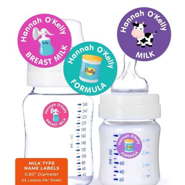 Breastmilk Labels (Formula, Milk), Waterproof