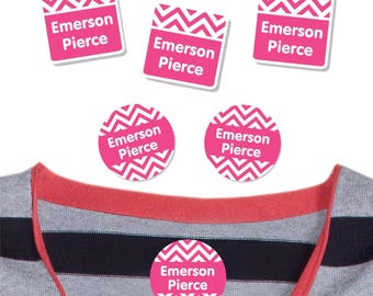 Personalized Clothing Labels | Iron-On & Stick-On Name Tags, Chevron
