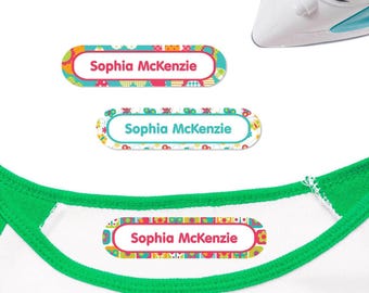 Custom Iron On Name Labels | Soft, Durable Clothing Stickers