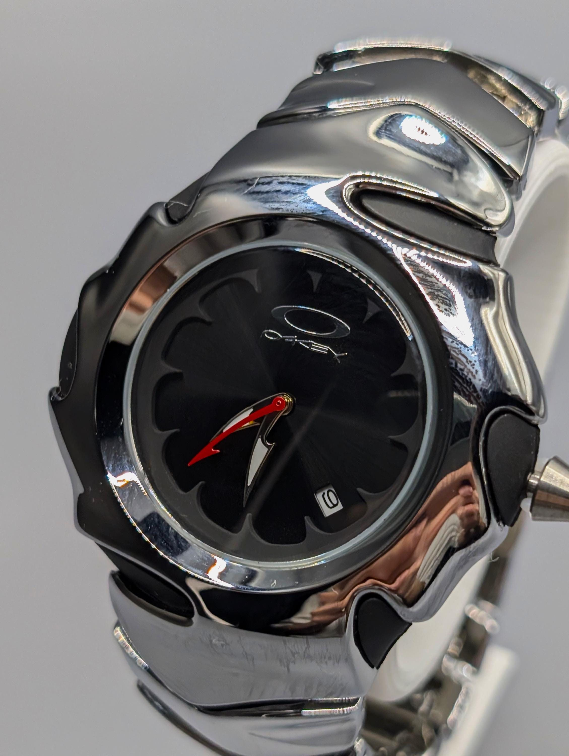 時計 oakley blade Watch Buy Oakley Blade Watch - Futuristic Stainless Steel Wristwatch