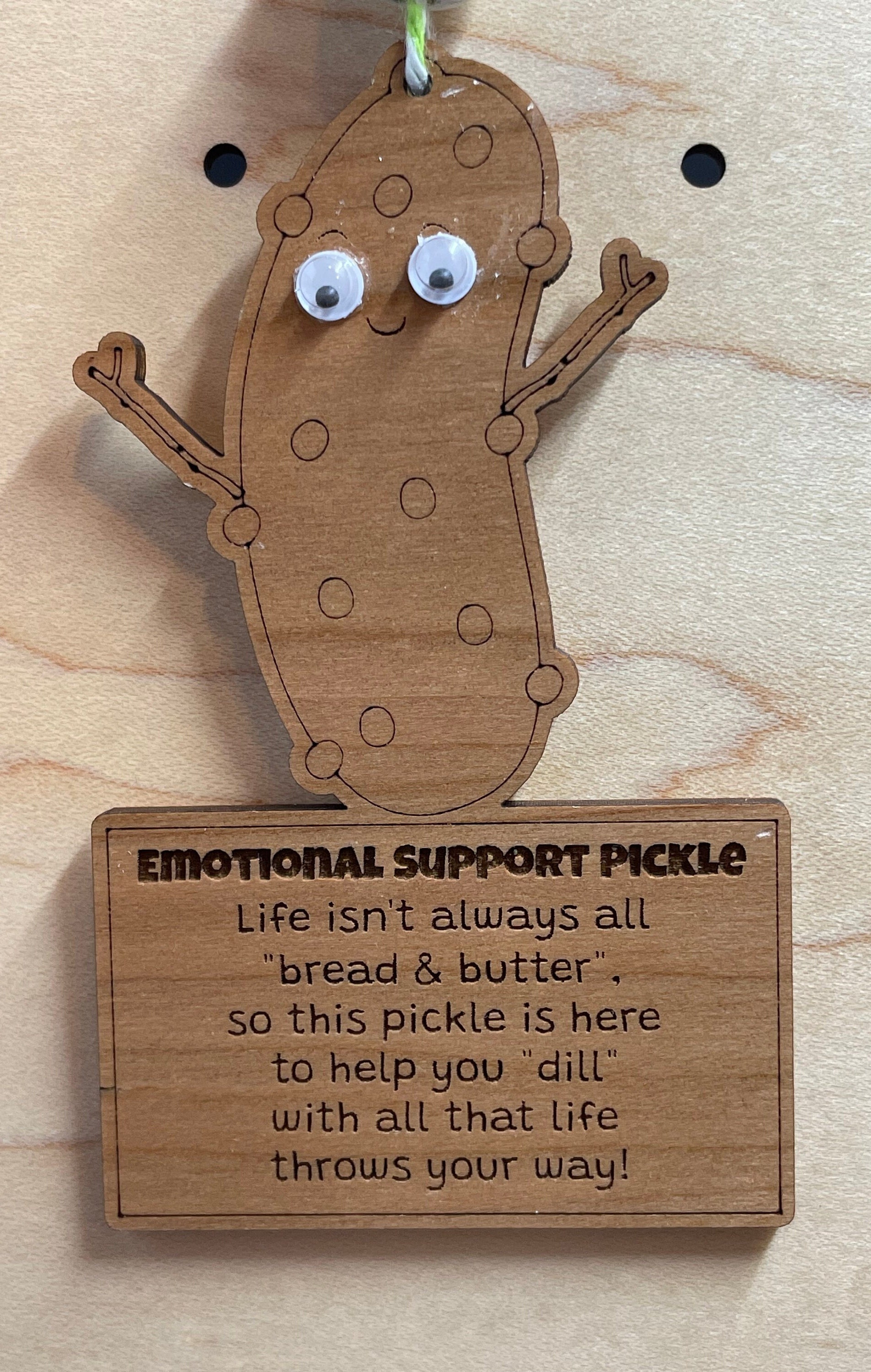 Emotional Support Pickle – The Glass Floore
