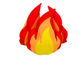 Felt Campfire Toy Pattern | Kids Pretend Play Craft (PDF Download)