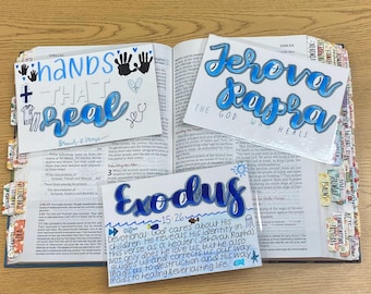 Custom Request Laminated Handmade Personalized Theme Bible Verse Cards