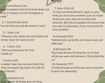 What Does God Say About Love? (Digital File)