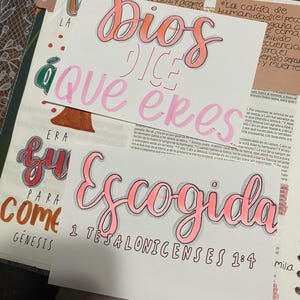 Dios Dice Que Eres... Tarjetas de Identidad en Cristo