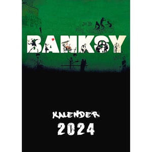 Bestseller Original Banksy Streetart Kalender 2024 Bild 2