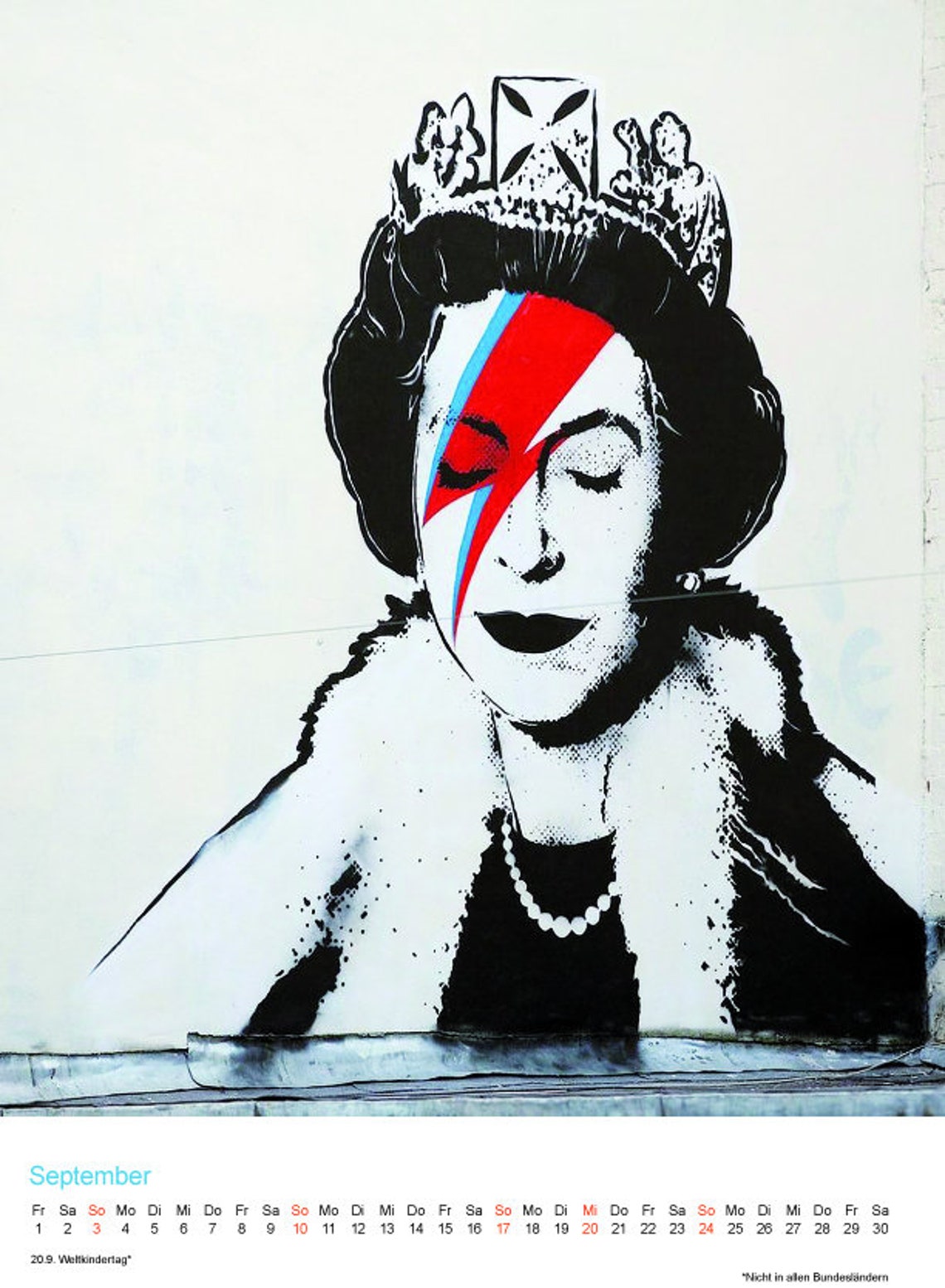 Original Banksy Streetart Kalender 2023 Etsy.de